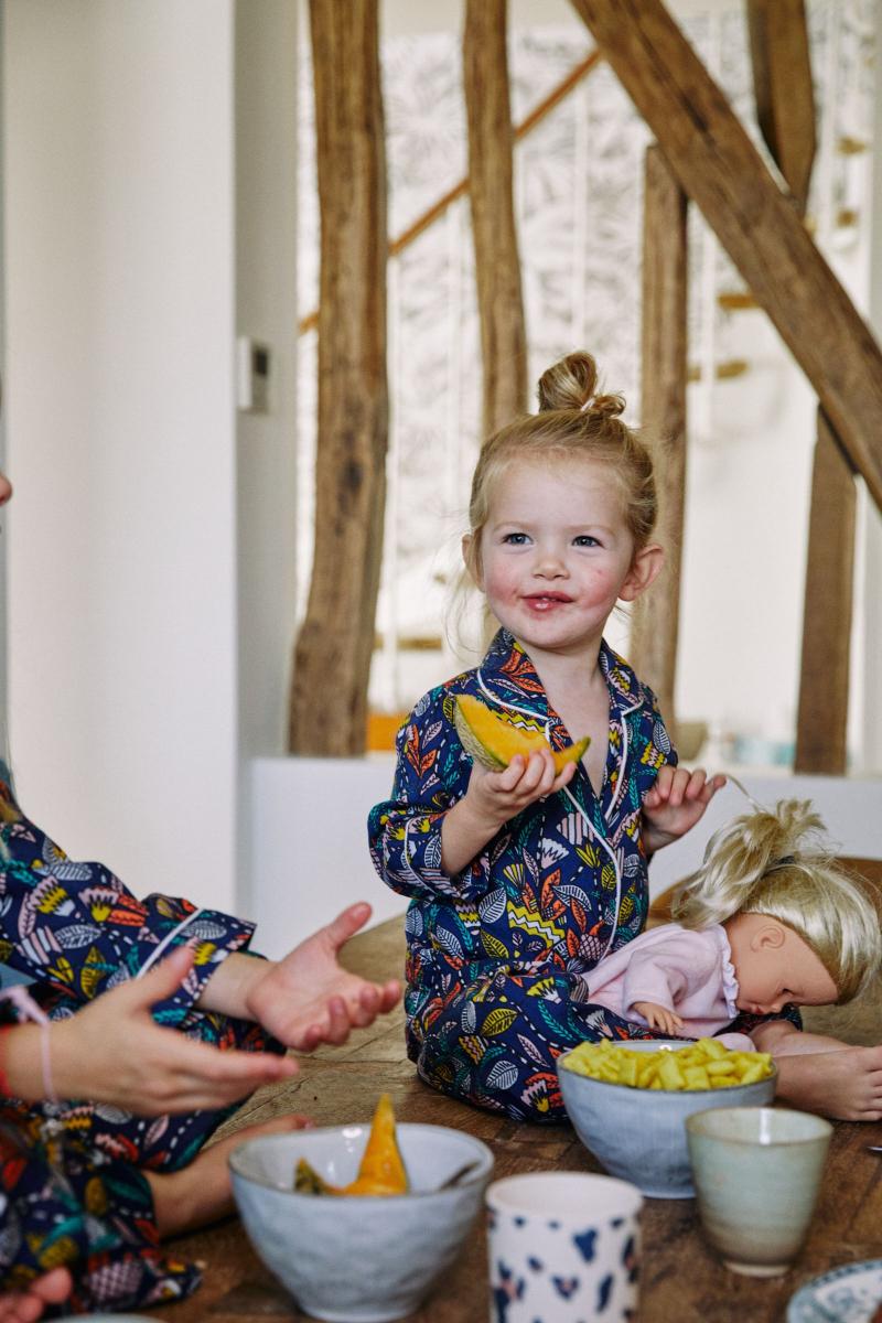 Gilis Pyjama Enfant - Savannah 100% Viscose Douce Et Légère