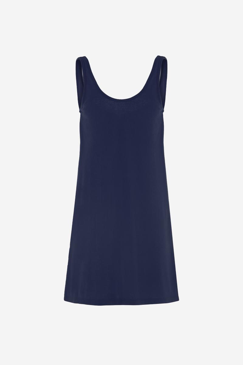 Gilis Robe Navy En éponge En Coton Doux Et Absorbant Certifié OEKO-TEX