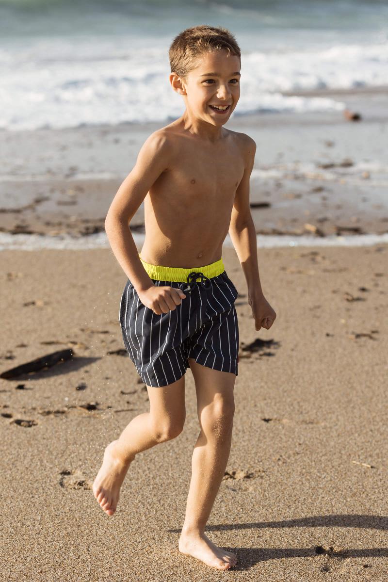 Gilis Short De Bain Meno - GILI'S X FLOTTE Ceinture élastiquée