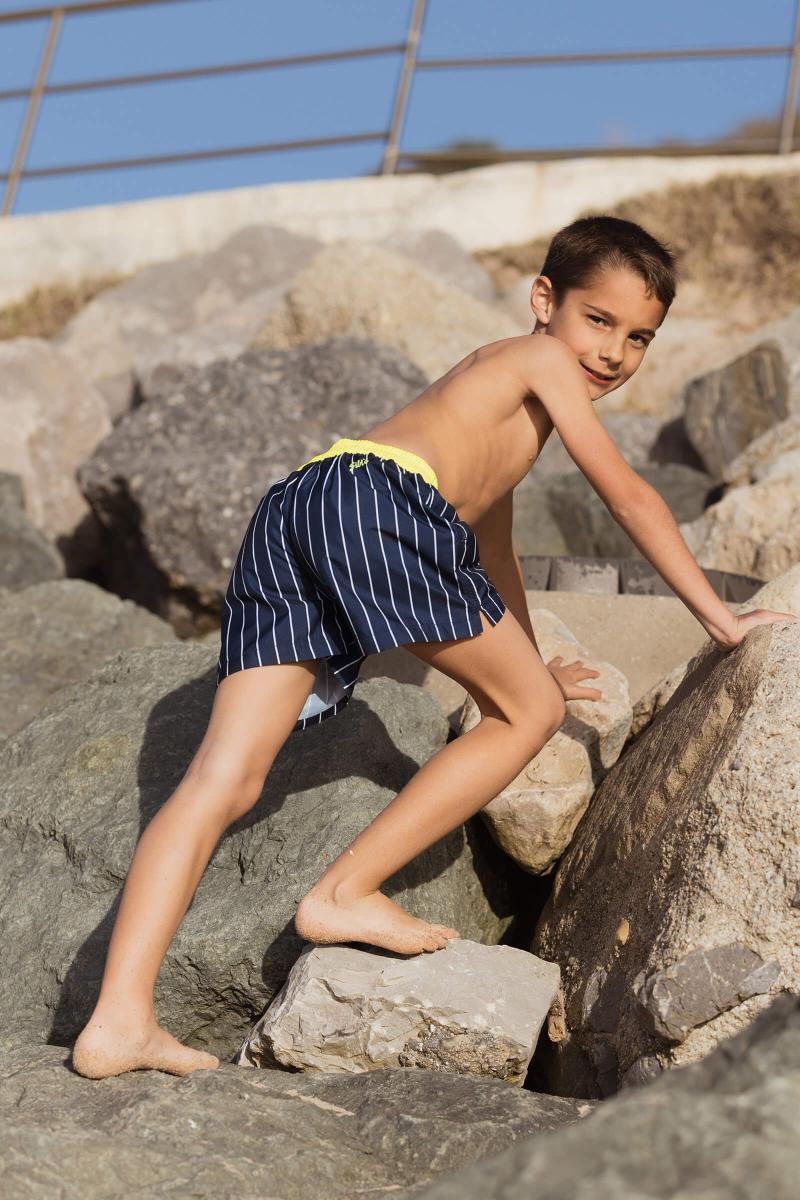 Gilis Short De Bain Meno - GILI'S X FLOTTE Ceinture élastiquée