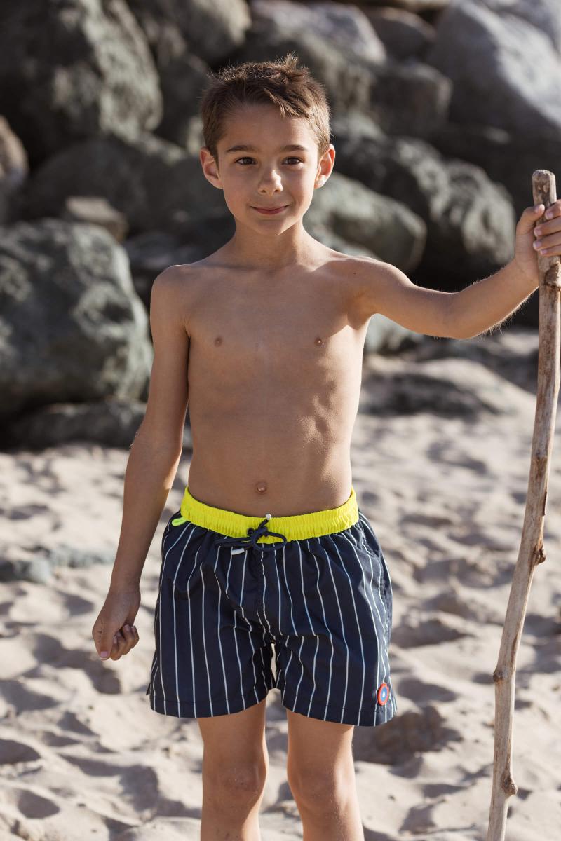 gilis Short de bain Meno - GILI'S X FLOTTE Ceinture élastiquée gilis Short de bain Meno - GILI'S X FLOTTE Ceinture élastiquée