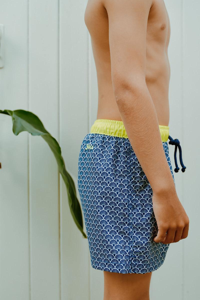 Gilis Short De Bain Meno - Nagoya Ceinture élastiquée