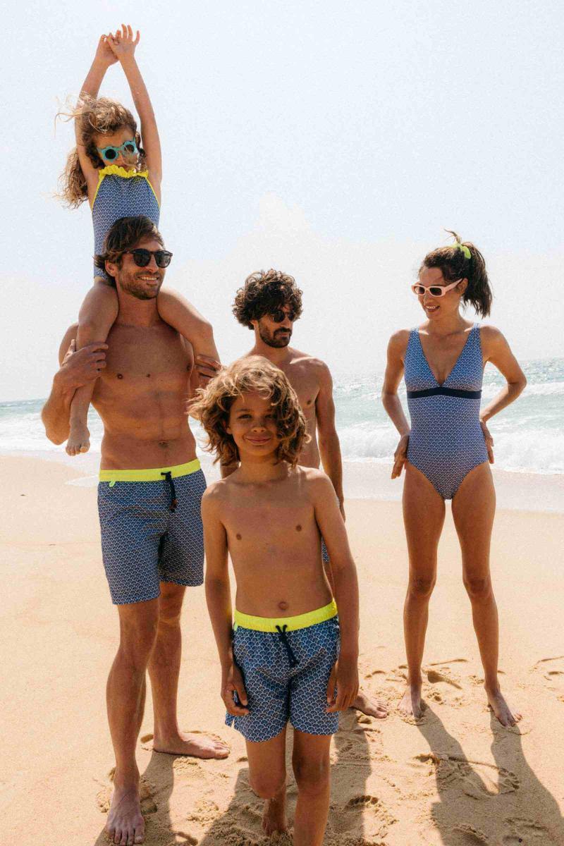 Gilis Short De Bain Meno - Nagoya Ceinture élastiquée