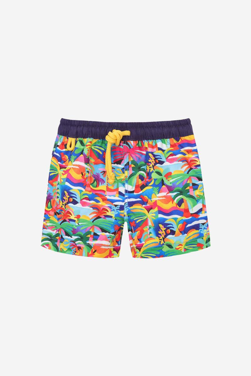 gilis Short de bain Meno - Salento by Marion Chesnais Ceinture élastiquée