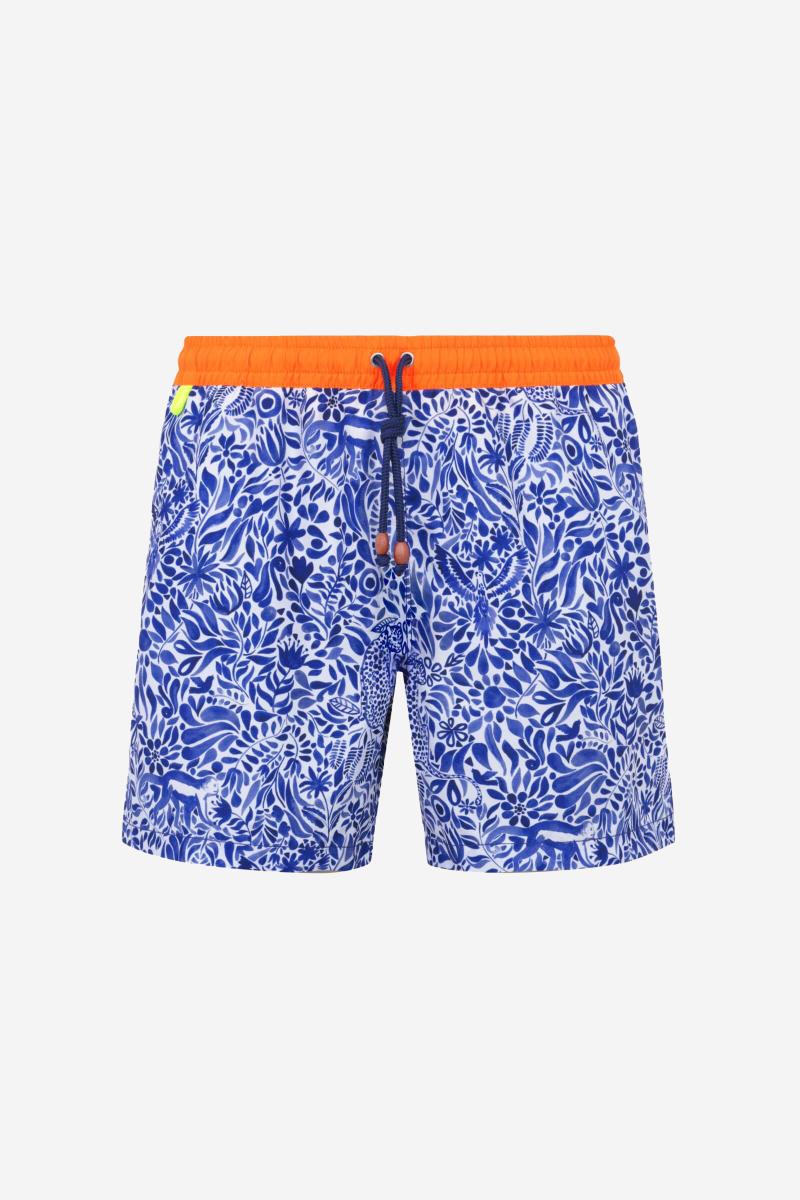 Gilis Short De Bain Trawangan - Amazonico L' Iconique à Ceinture élastique