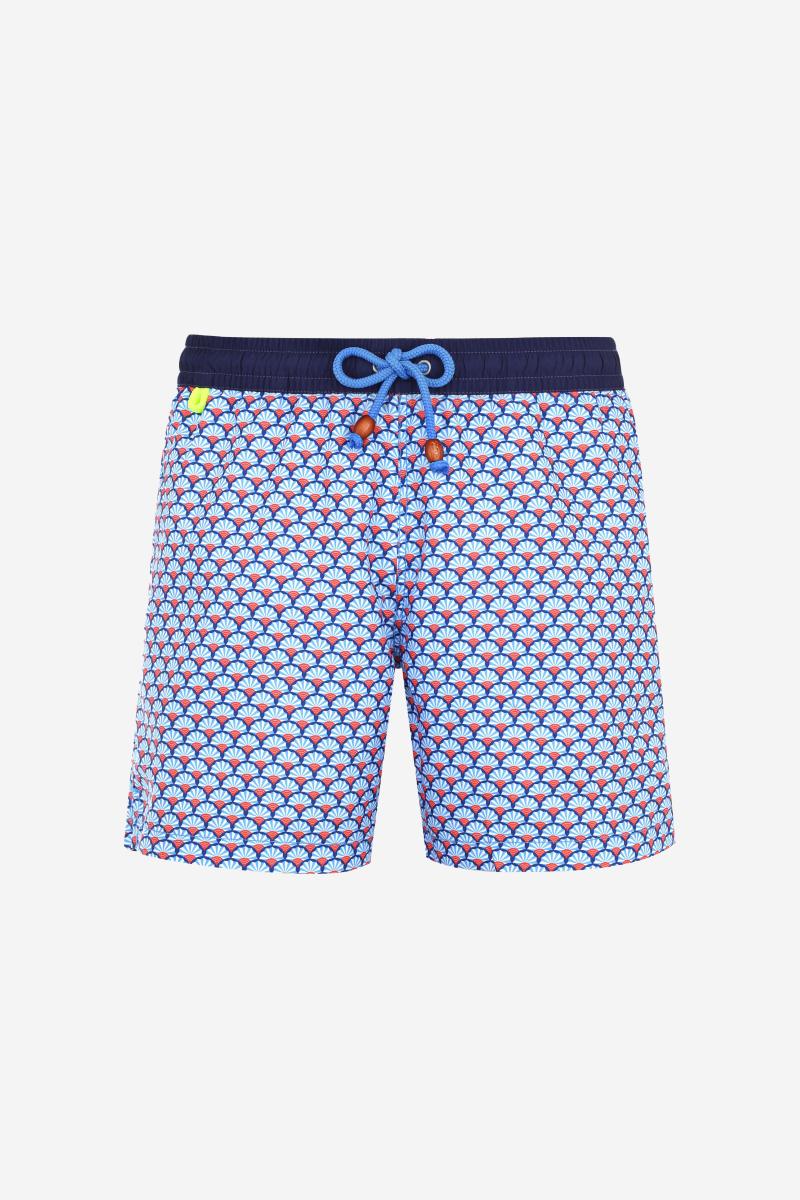 Gilis Short De Bain Trawangan - Blue Sensu L' Iconique à Ceinture élastique