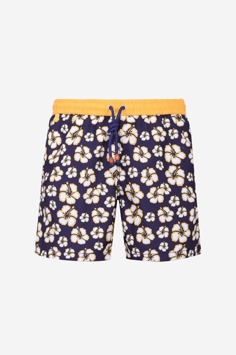 Gilis Short De Bain Trawangan - Huahine L' Iconique à Ceinture élastique