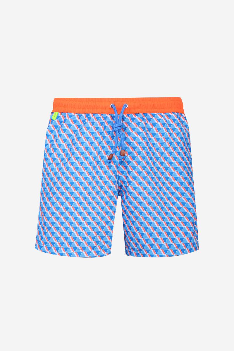 Gilis Short De Bain Trawangan - Huka L' Iconique à Ceinture élastique