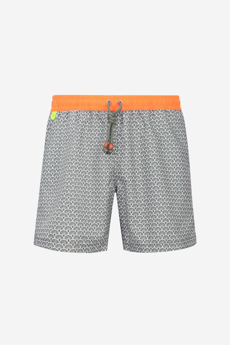 Gilis Short De Bain Trawangan - Kaki Nagoya L' Iconique à Ceinture élastique