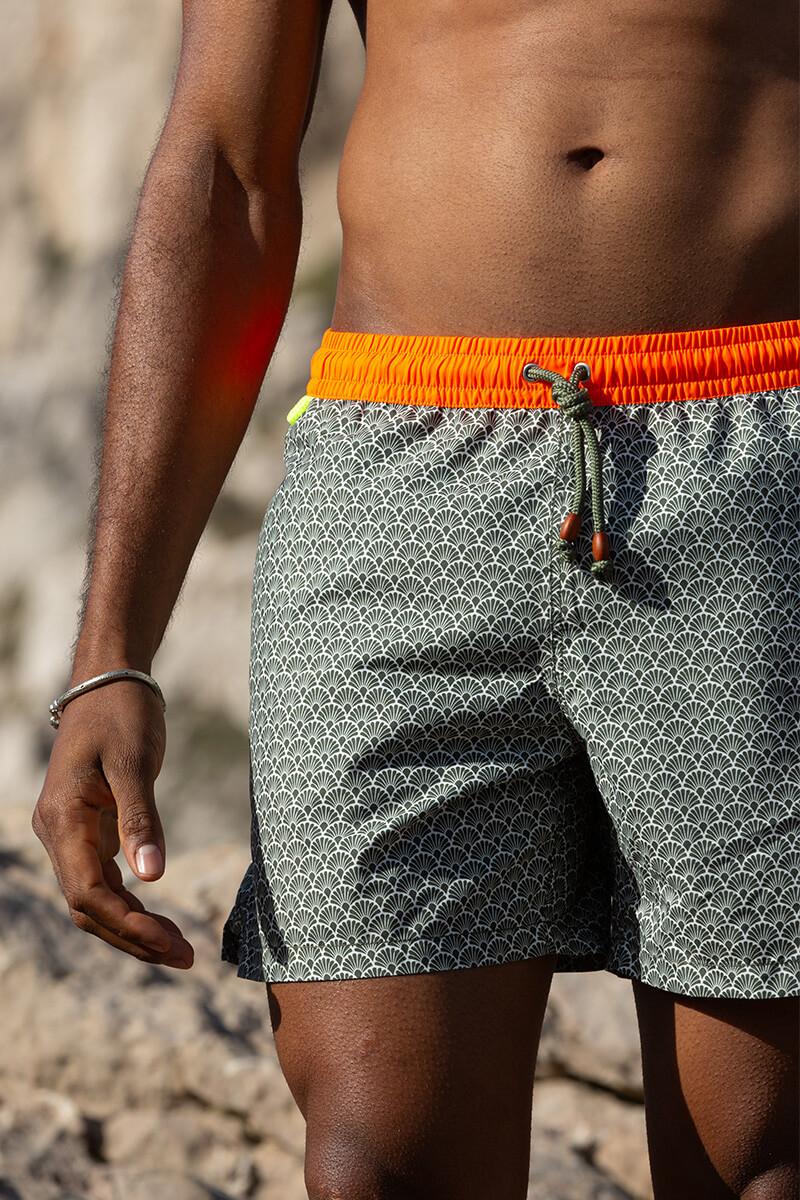 gilis Short de bain Trawangan - Kaki Nagoya L' iconique à ceinture élastique