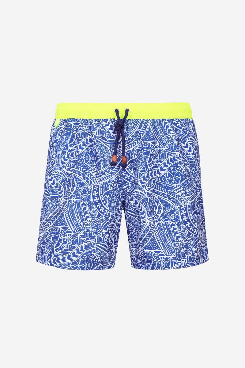 Gilis Short De Bain Trawangan - Marquises L' Iconique à Ceinture élastique