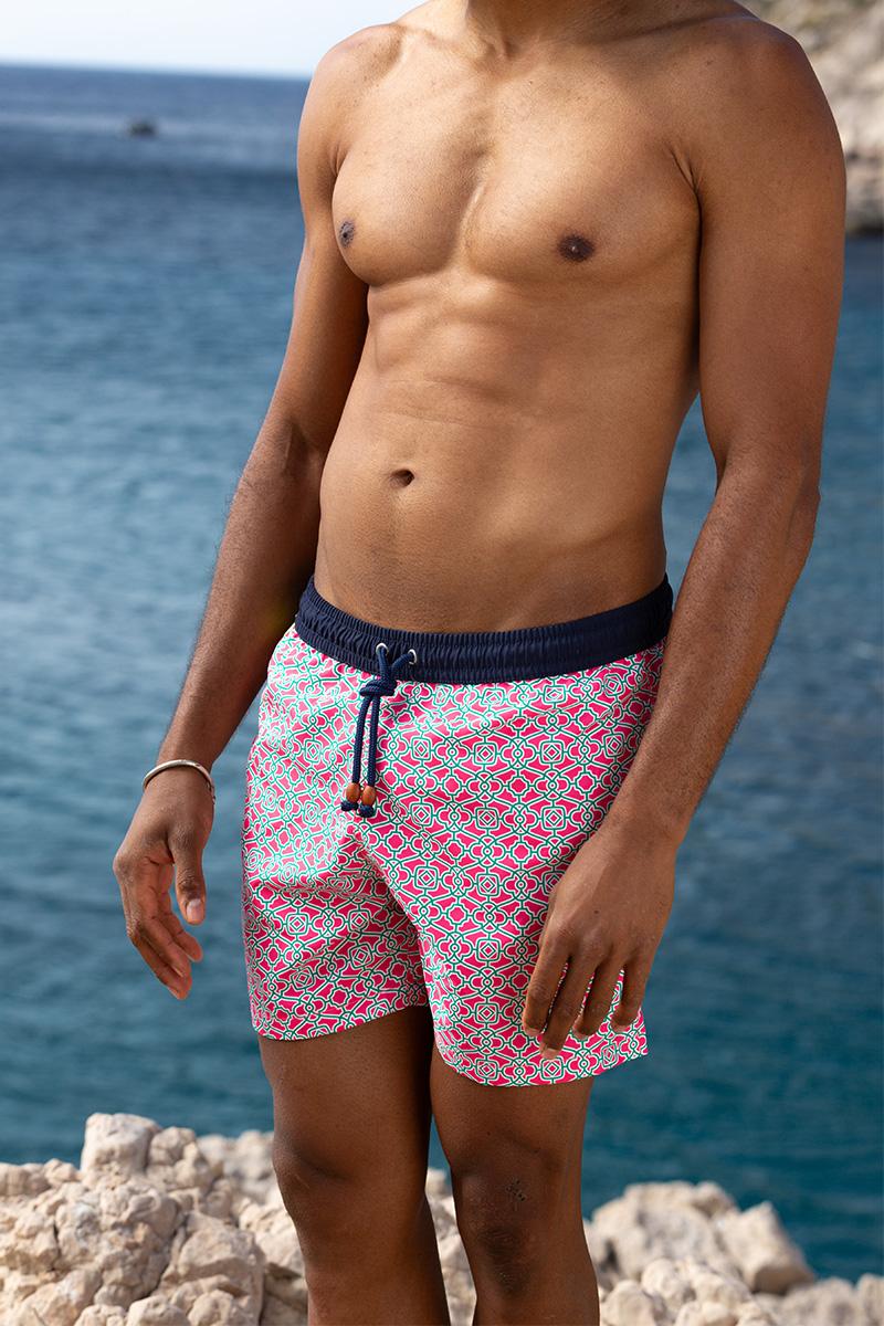 Gilis Short De Bain Trawangan - Mysore L' Iconique à Ceinture élastique