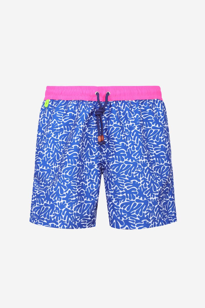 Gilis Short De Bain Trawangan - Navy Maupiti L' Iconique à Ceinture élastique