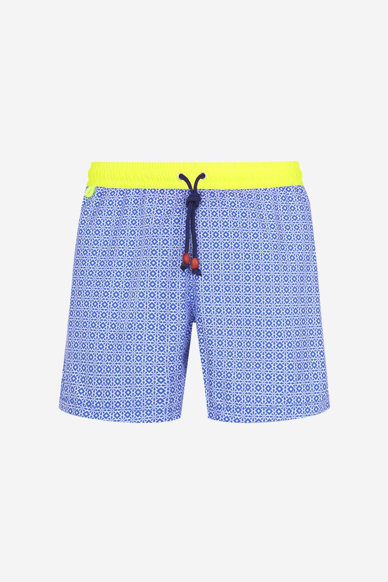 Gilis Short De Bain Trawangan - Sunny Sintra L' Iconique à Ceinture élastique