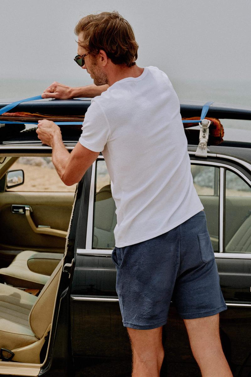 Gilis T-shirt Blanc En éponge En Coton Doux Et Absorbant Certifié OEKO-TEX