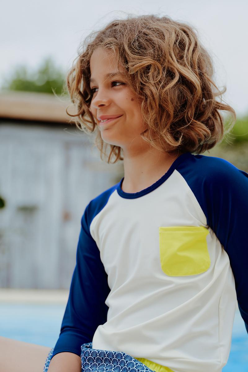 Gilis Top Anti-UV Garçon - Happy Holidays Protection anti-UV UPF50+