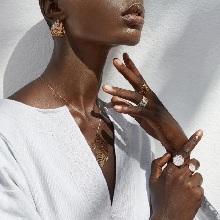 Ginette Ny Baby Diamond Disc Ring