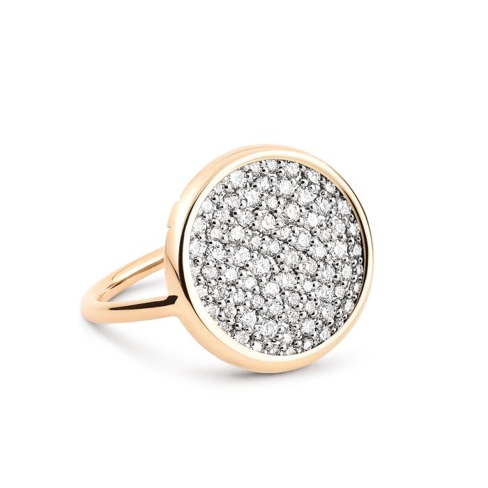 ginette ny baby diamond disc ring