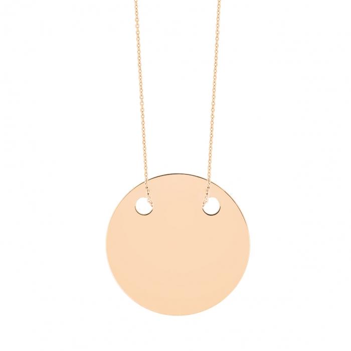 ginette ny baby disc on chain