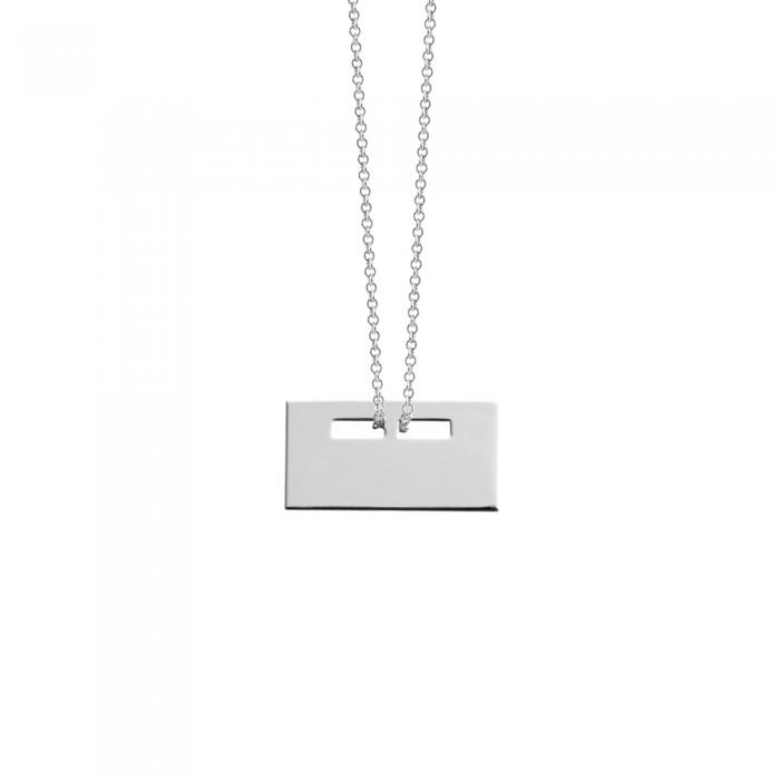 Ginette Ny Baby Plate On Chain