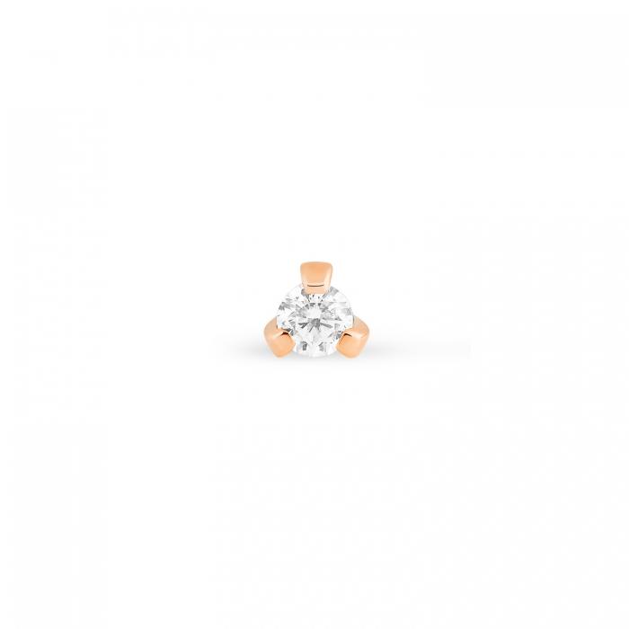 ginette ny be mine maria solo mini diamond stud