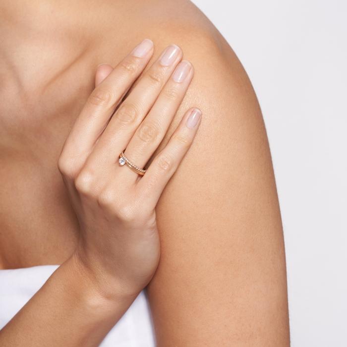 Ginette Ny Be Mine Mini Diamond Band