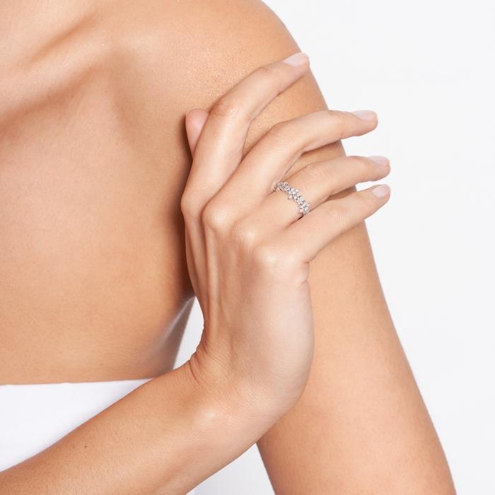 Ginette Ny Be Mine Star White Mix Diamond Band