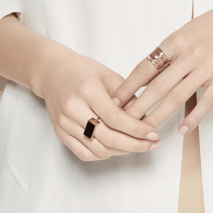 Ginette Ny Circle Ring - Set Of 3