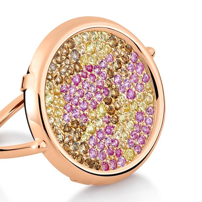Ginette Ny Cocktail Disc Ring