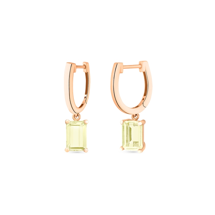 ginette ny cocktail lemon quartz hoops