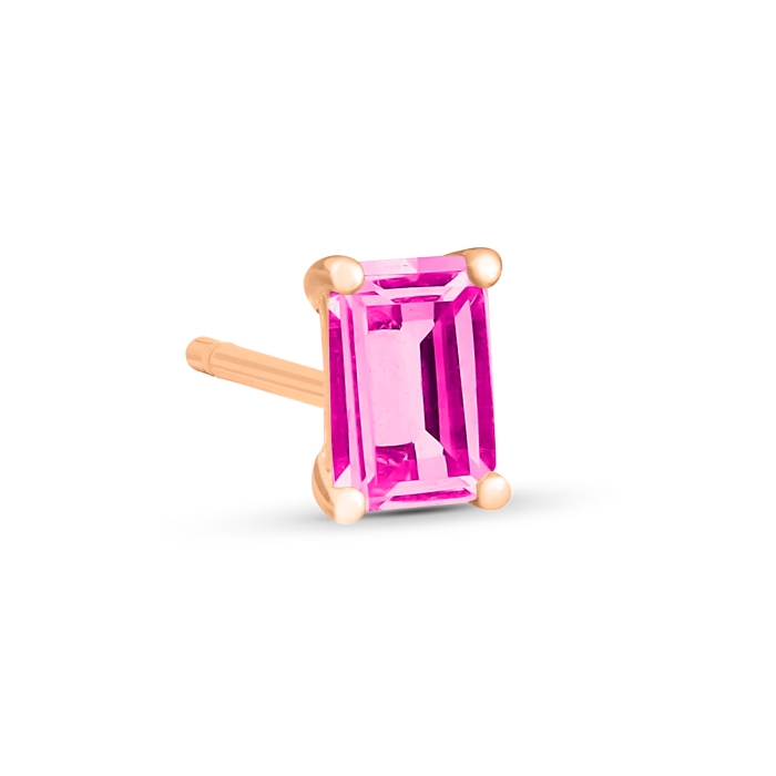 Ginette Ny Cocktail Pink Topaz Studs