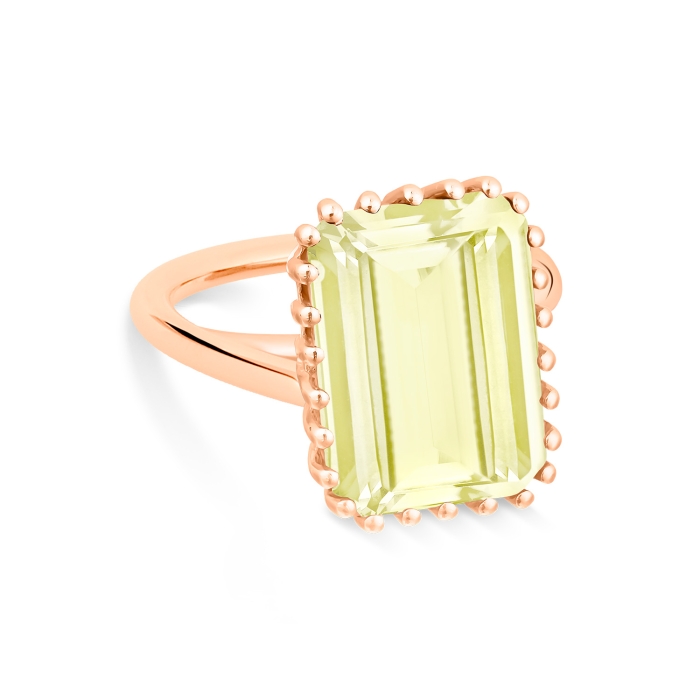 ginette ny cocktail vertical lemon quartz ring