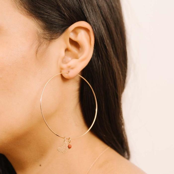 Ginette Ny Coral Tiny Bead Charm