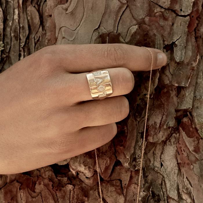 Ginette Ny Diamond Angèle Ring