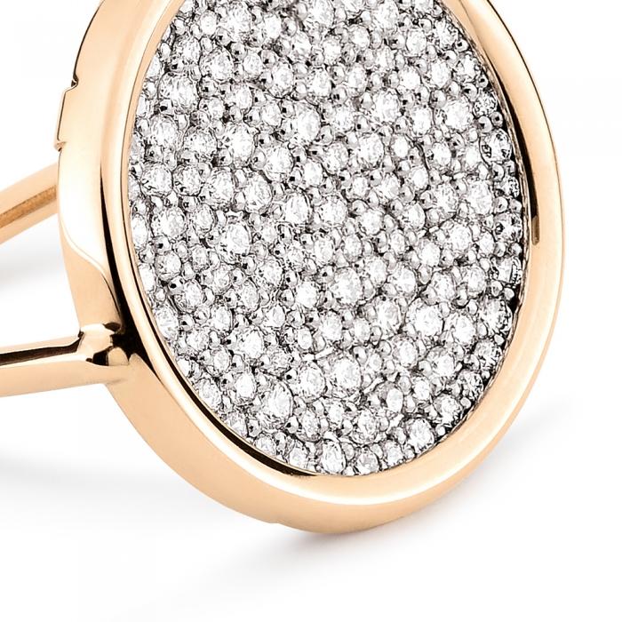 Ginette Ny Diamond Disc Ring