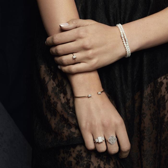 Ginette Ny Diamond Midnight Bangle