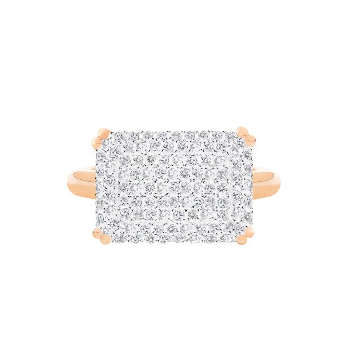 Ginette Ny Diamond Midnight Horizontal Ring