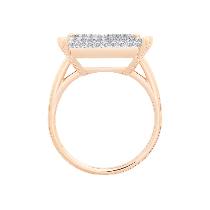 Ginette Ny Diamond Midnight Horizontal Ring