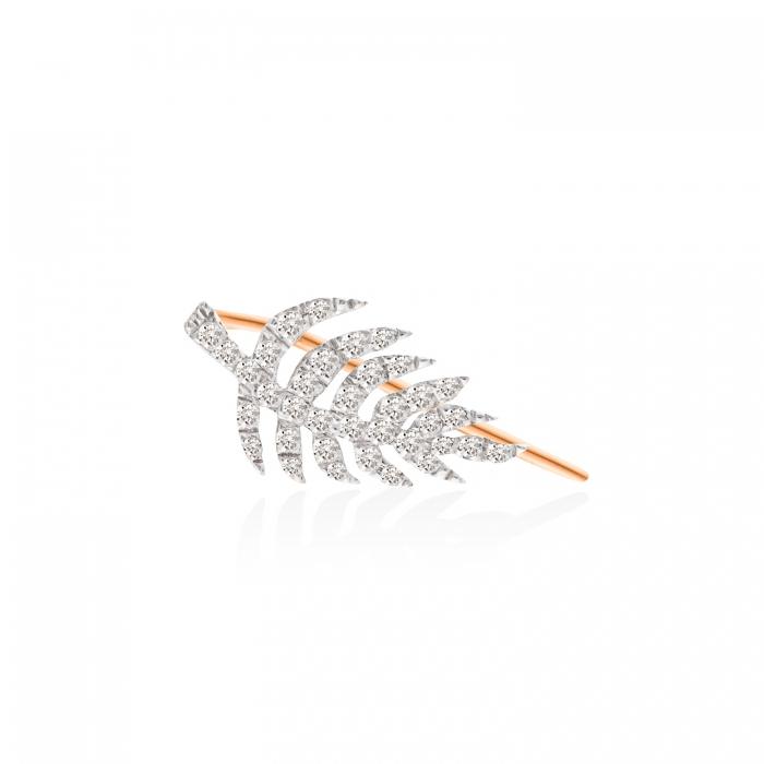 Ginette Ny Diamond Palms Studs