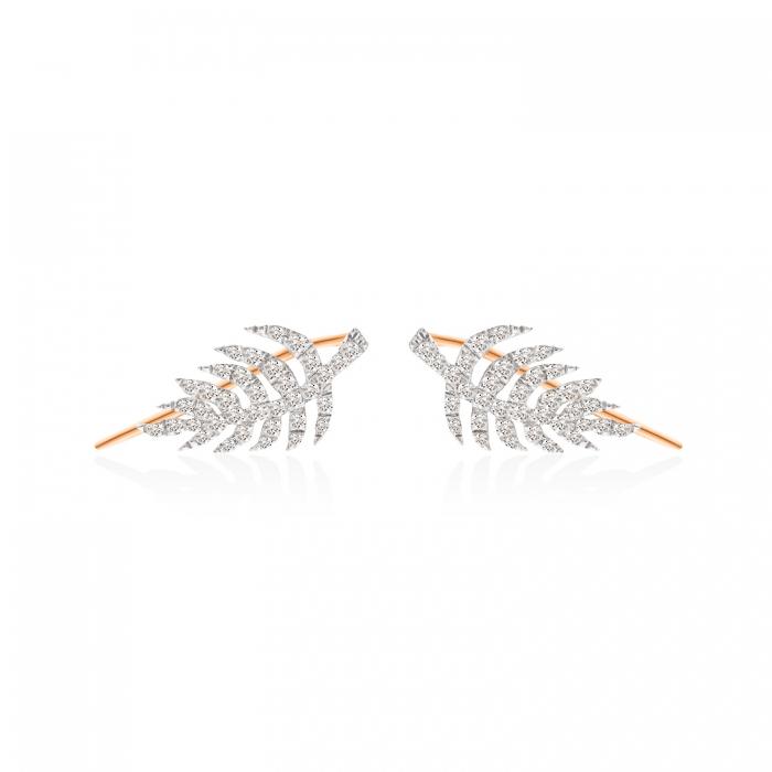 ginette ny diamond palms studs