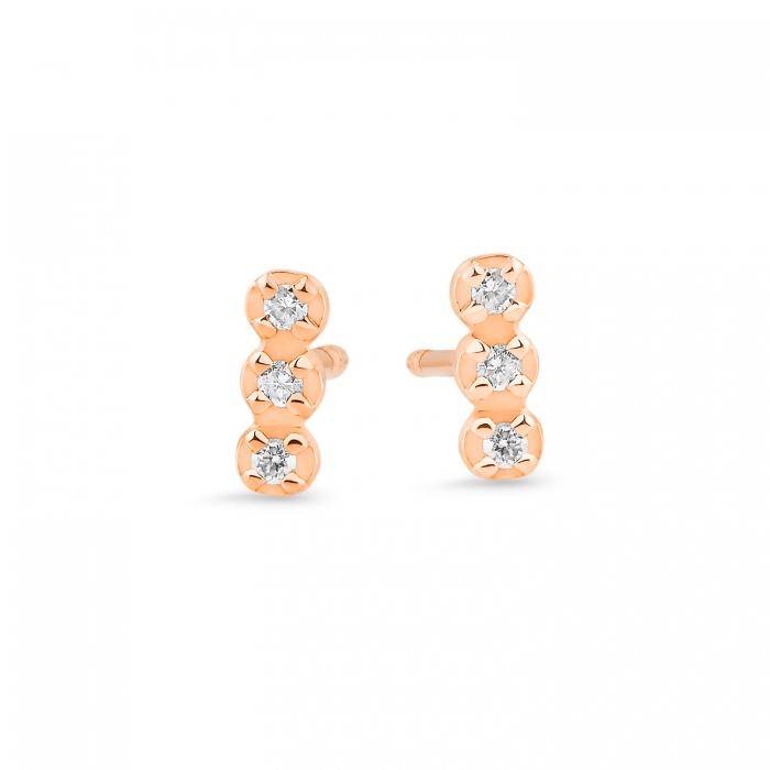 ginette ny diamond strip earrings