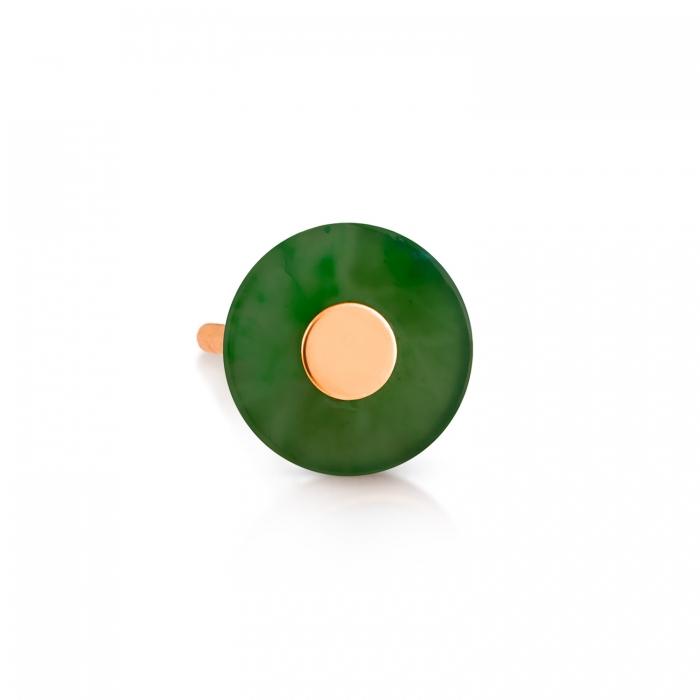 Ginette Ny Donut Jade Studs