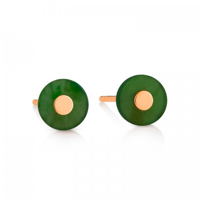 ginette ny donut jade studs