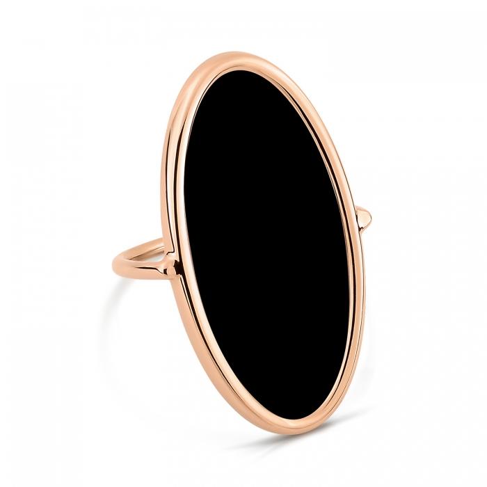 ginette ny ellipse onyx ring