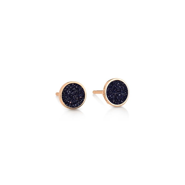 ginette ny ever blue sandstone disc studs
