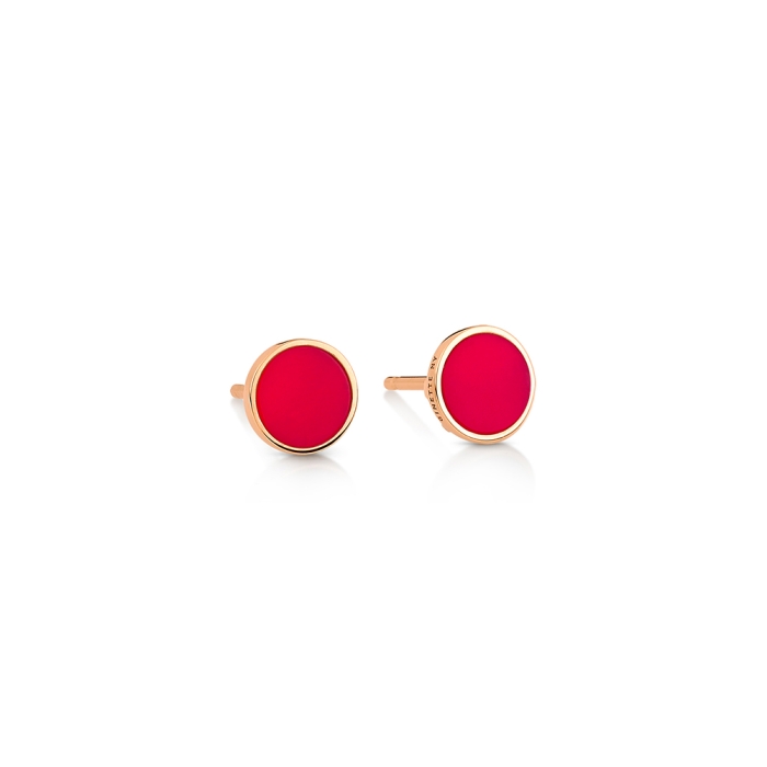 ginette ny ever coral disc studs