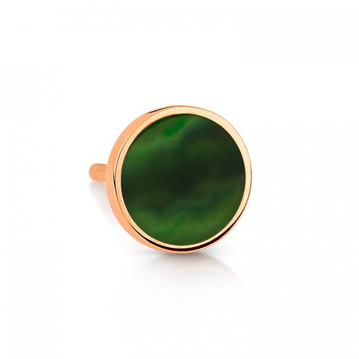 Ginette Ny Ever Jade Disc Studs