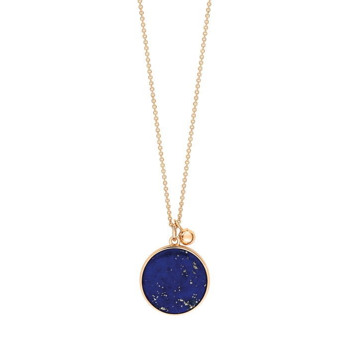 ginette ny ever lapis disc on chain