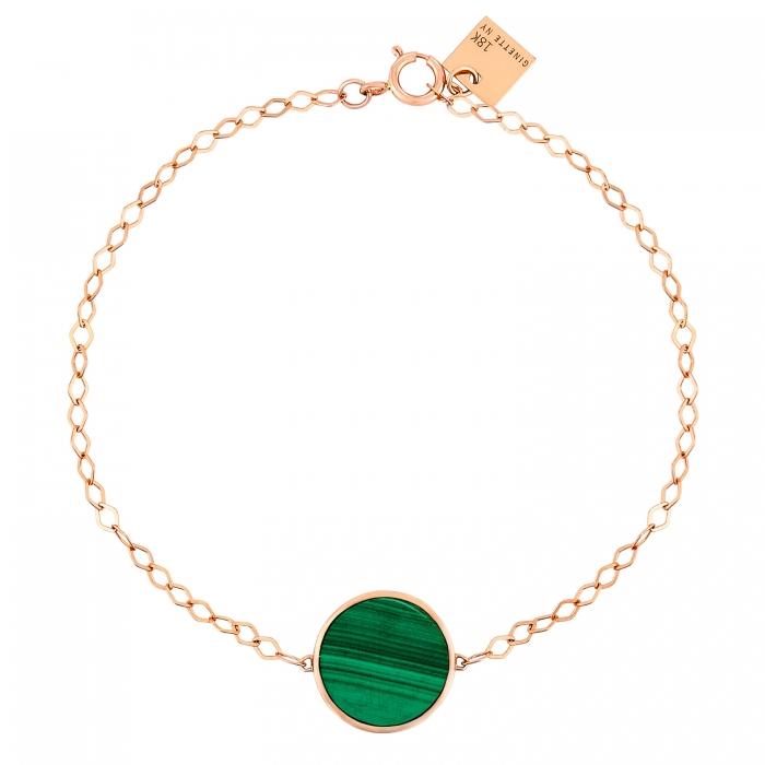 ginette ny ever malachite disc bracelet