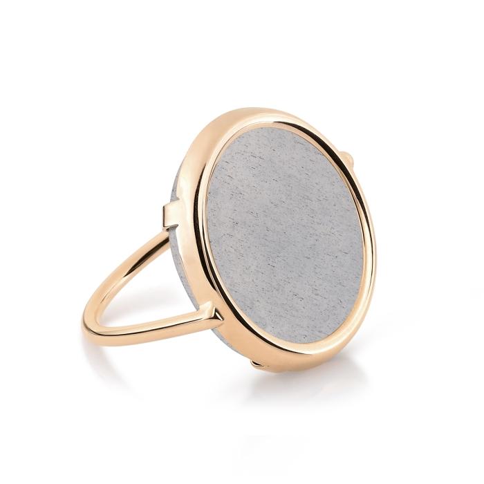 ginette ny ever moonstone disc ring